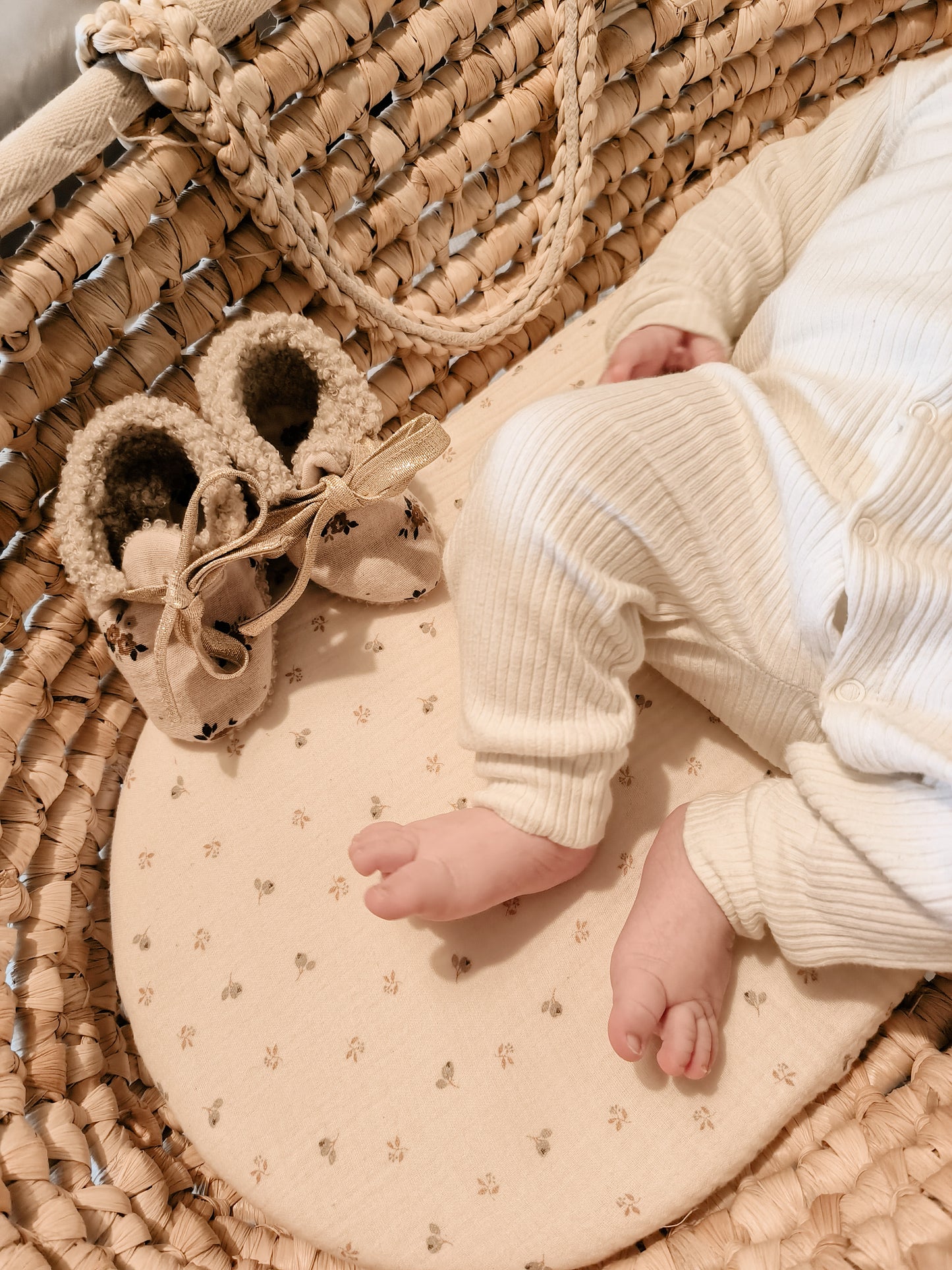 Chaussons Margot Sherpa beige