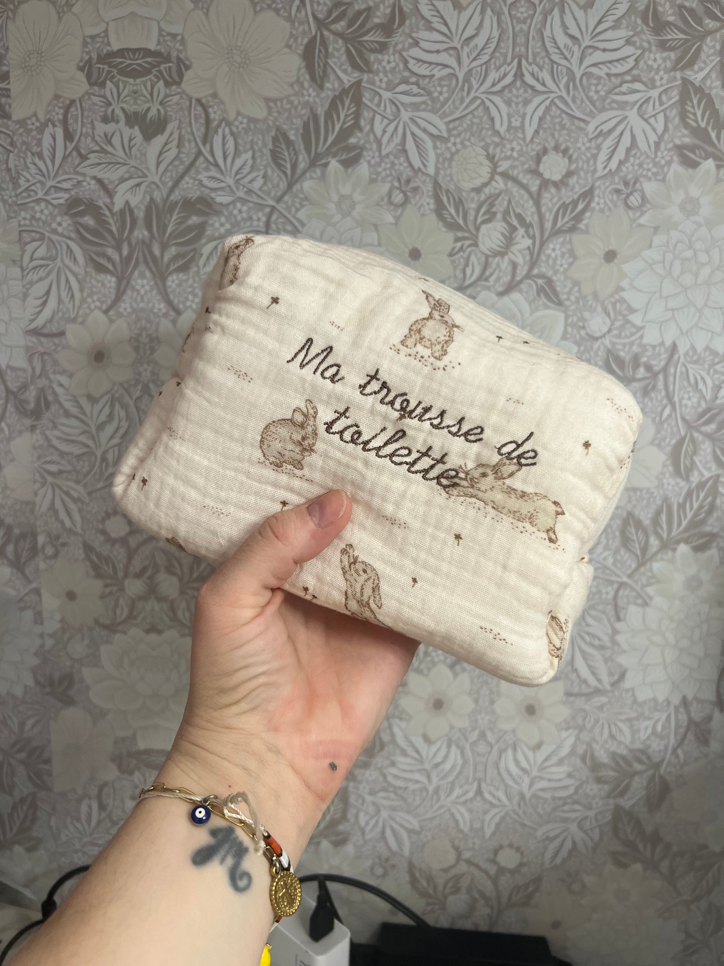 Trousse de toilette Lapins