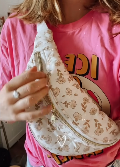 Sac banane en double gaze de coton