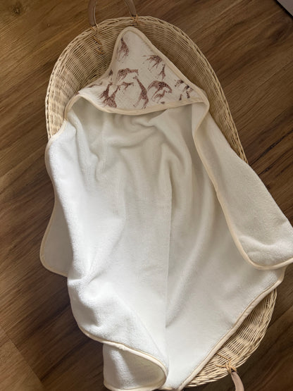 Cape de bain girafes