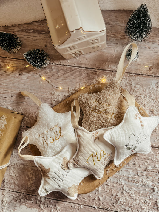 Étoile de Noël à suspendre