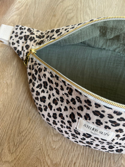 Sac banane en double gaze de coton