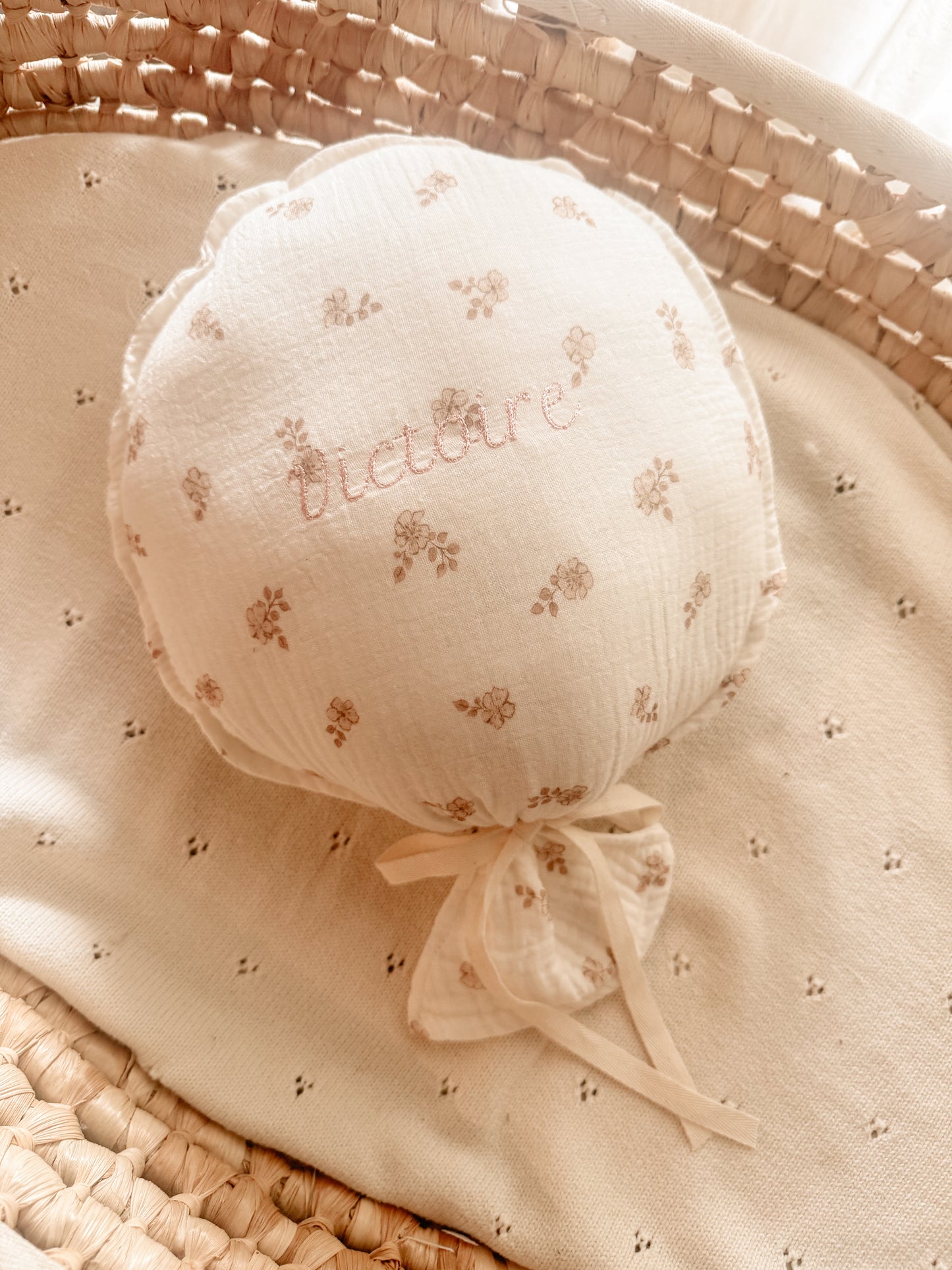 Ballon mural - fleurs de pommier