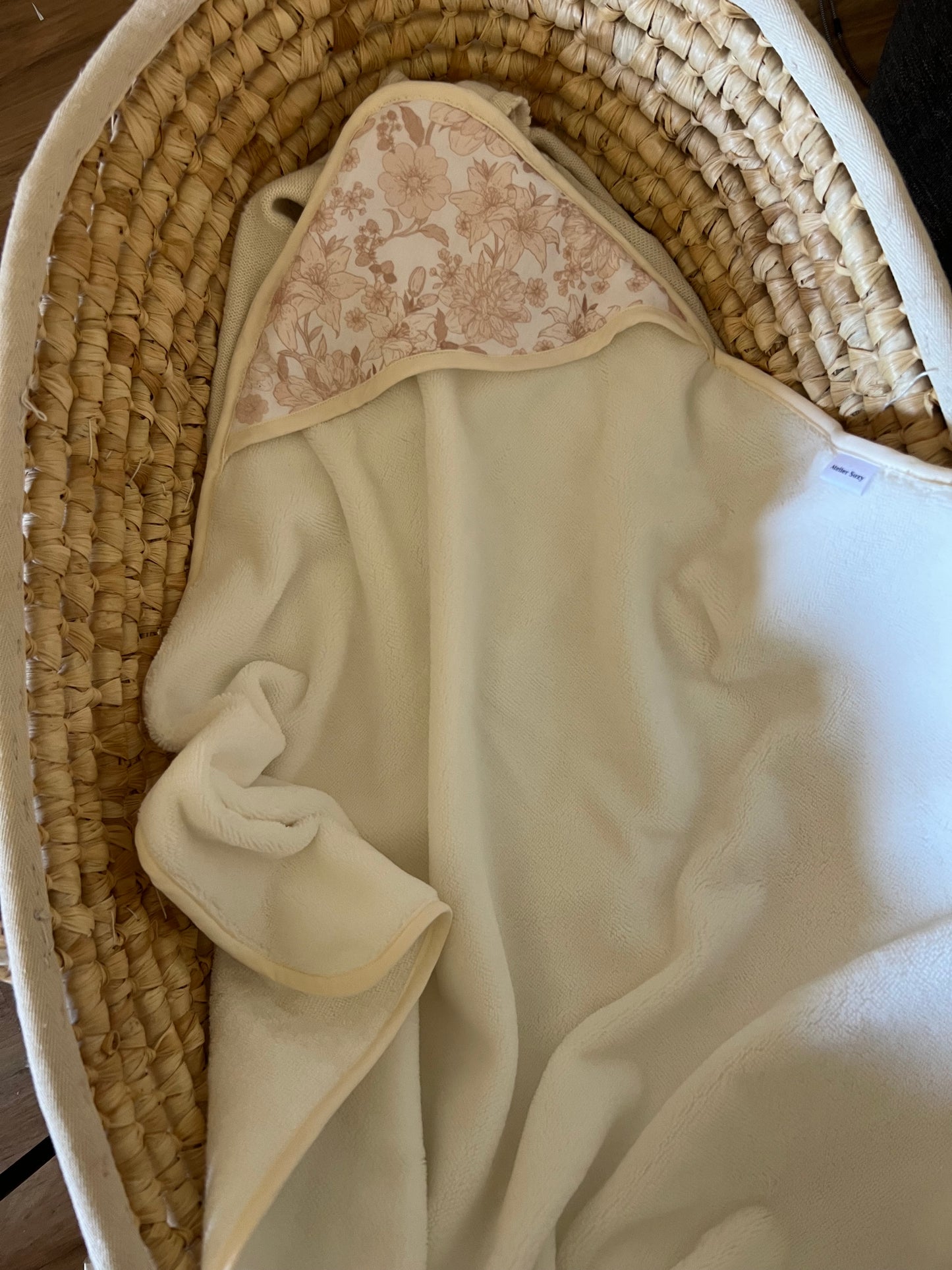 Cape de bain White Blossom