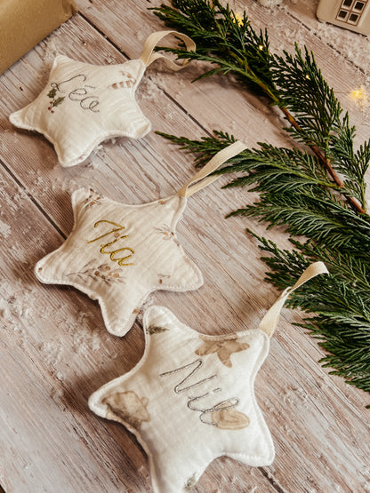 Étoile de Noël à suspendre