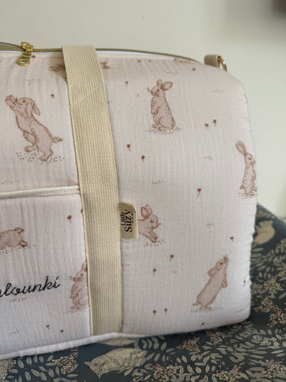 Sac à langer Paula - Lapins
