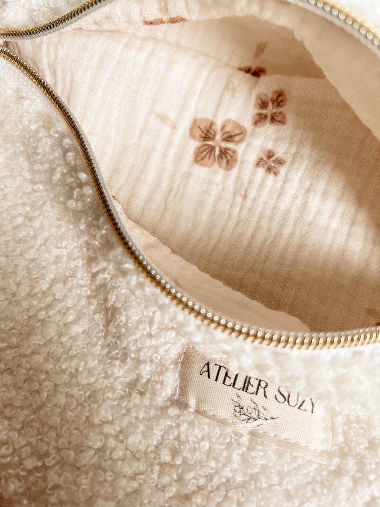 Sac banane en double gaze de coton