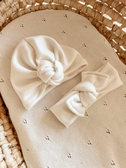 Turban mailles chaudes