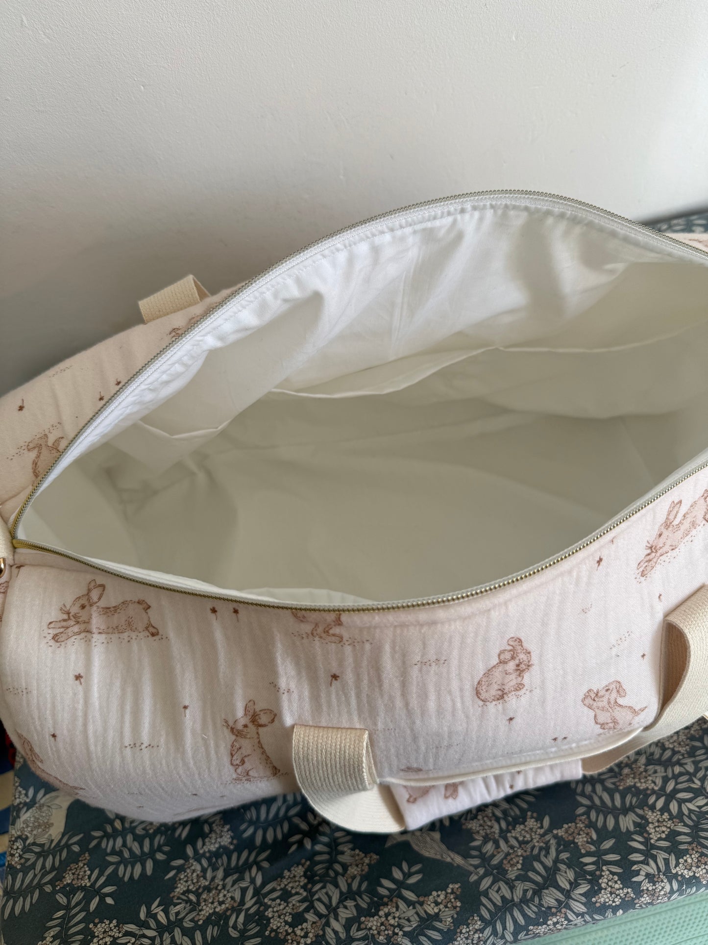 Sac à langer Paula - Lapins