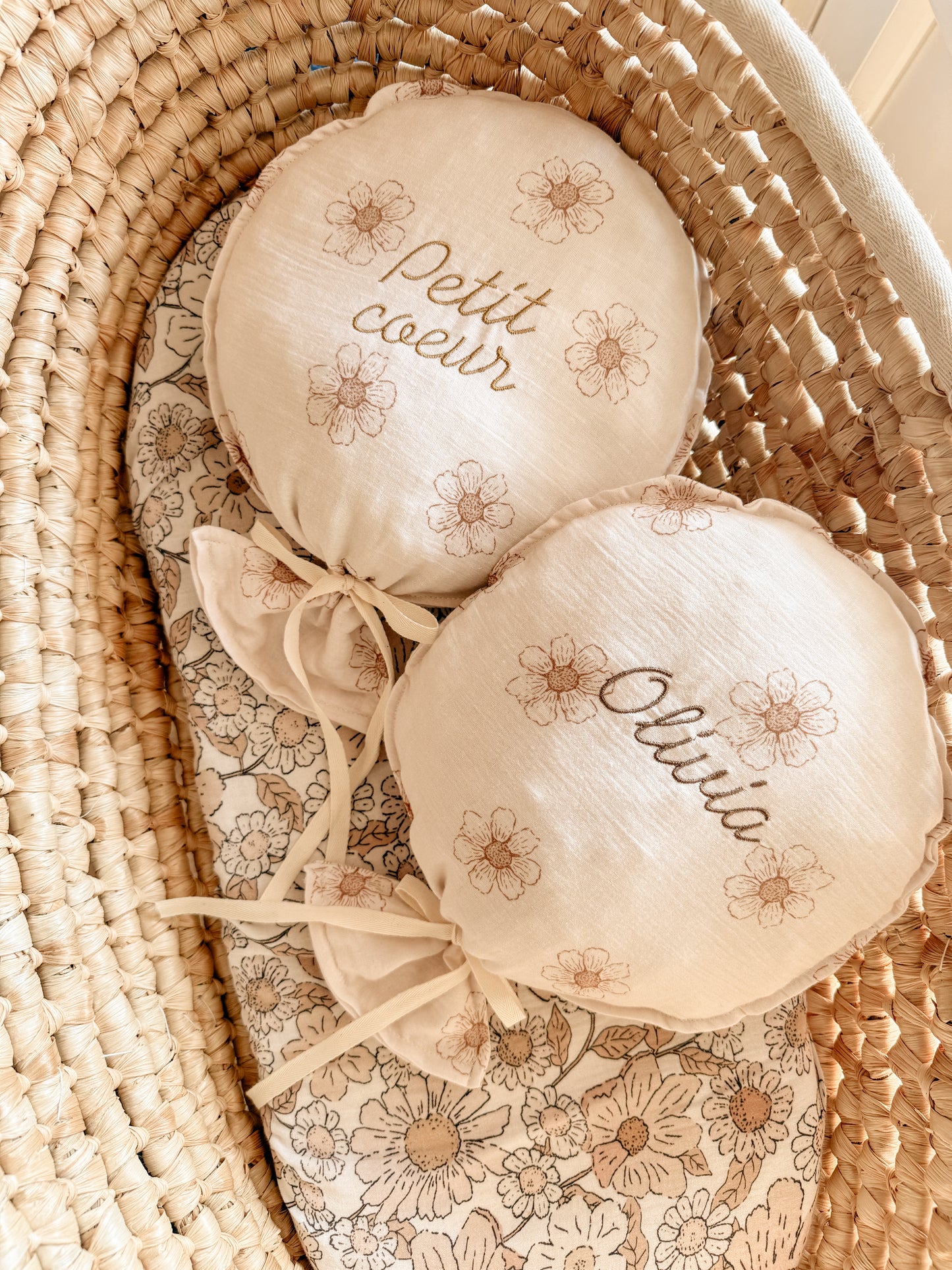 Ballon mural - fleurs de pommier