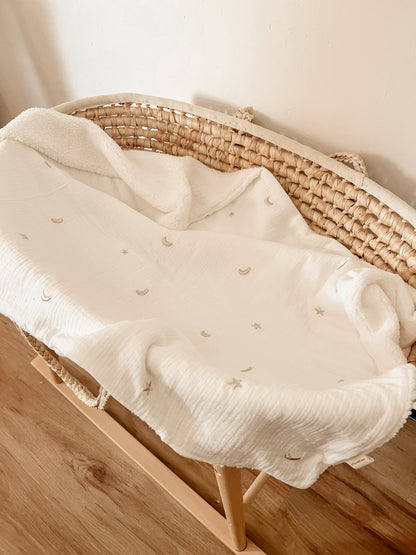 Couverture 70x90cm prête à partir