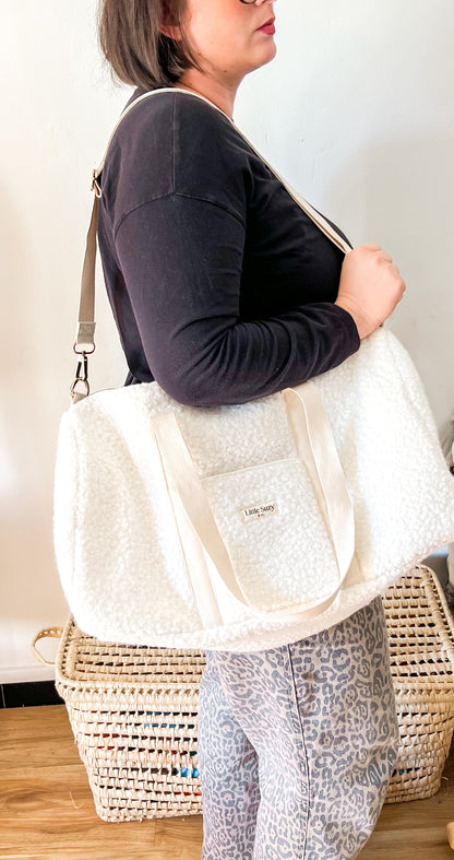 Sac à langer Paula - bouclette Milk