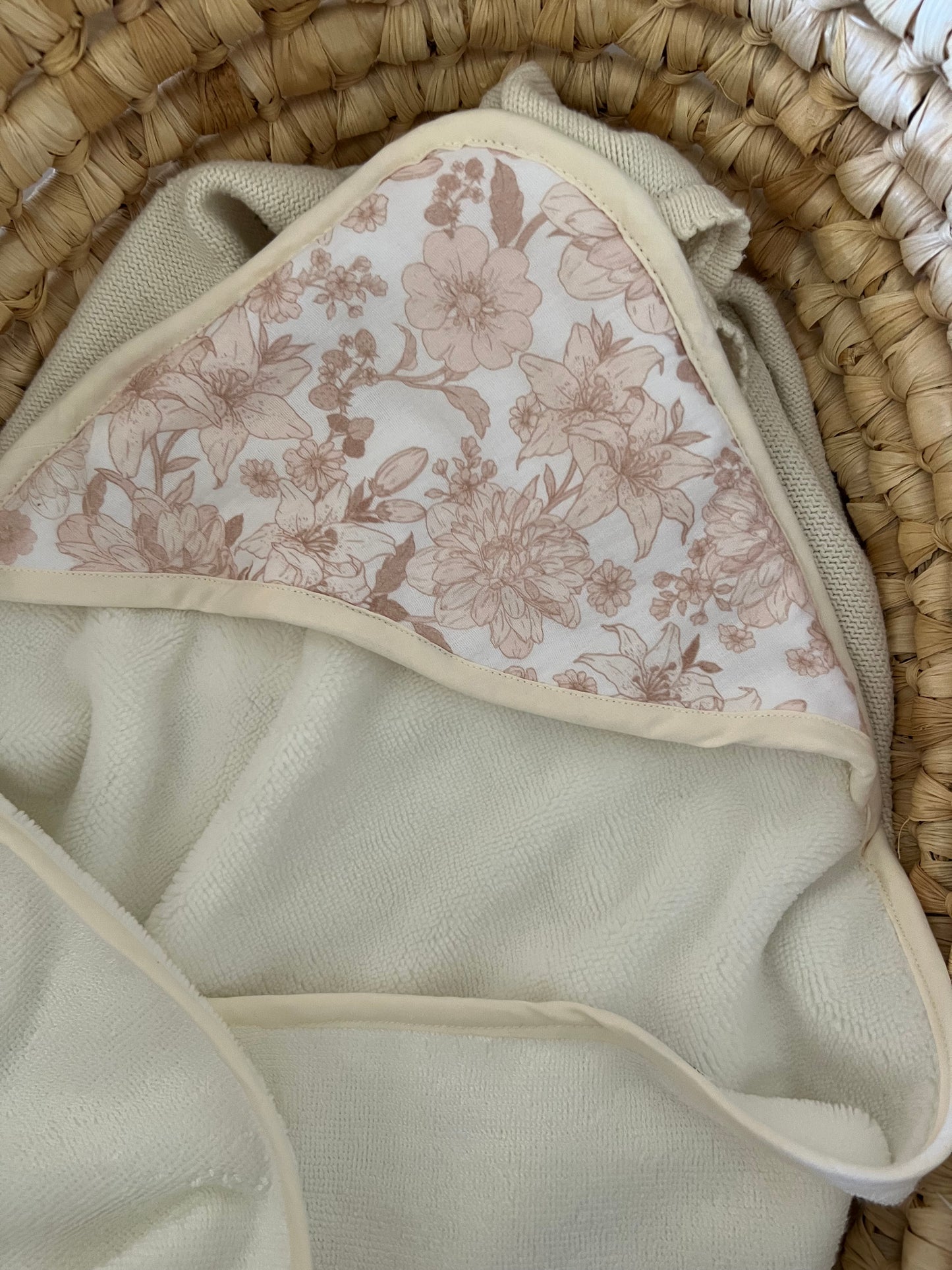 Cape de bain White Blossom