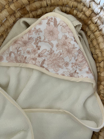 Cape de bain White Blossom