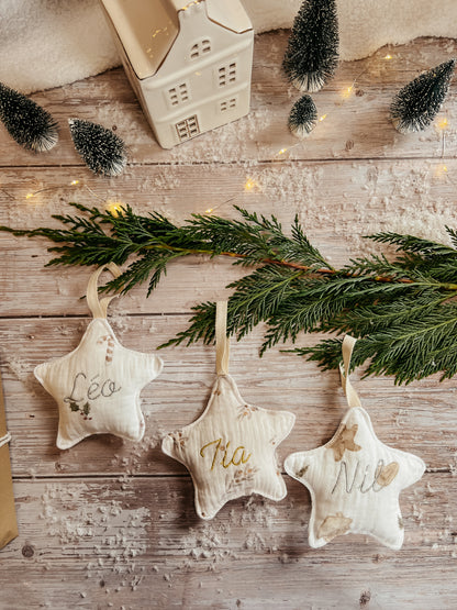 Étoile de Noël à suspendre