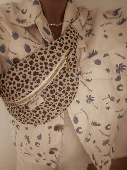 Sac banane en double gaze de coton