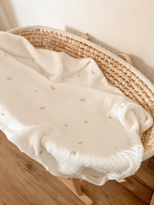 Couverture 70x90cm prête à partir