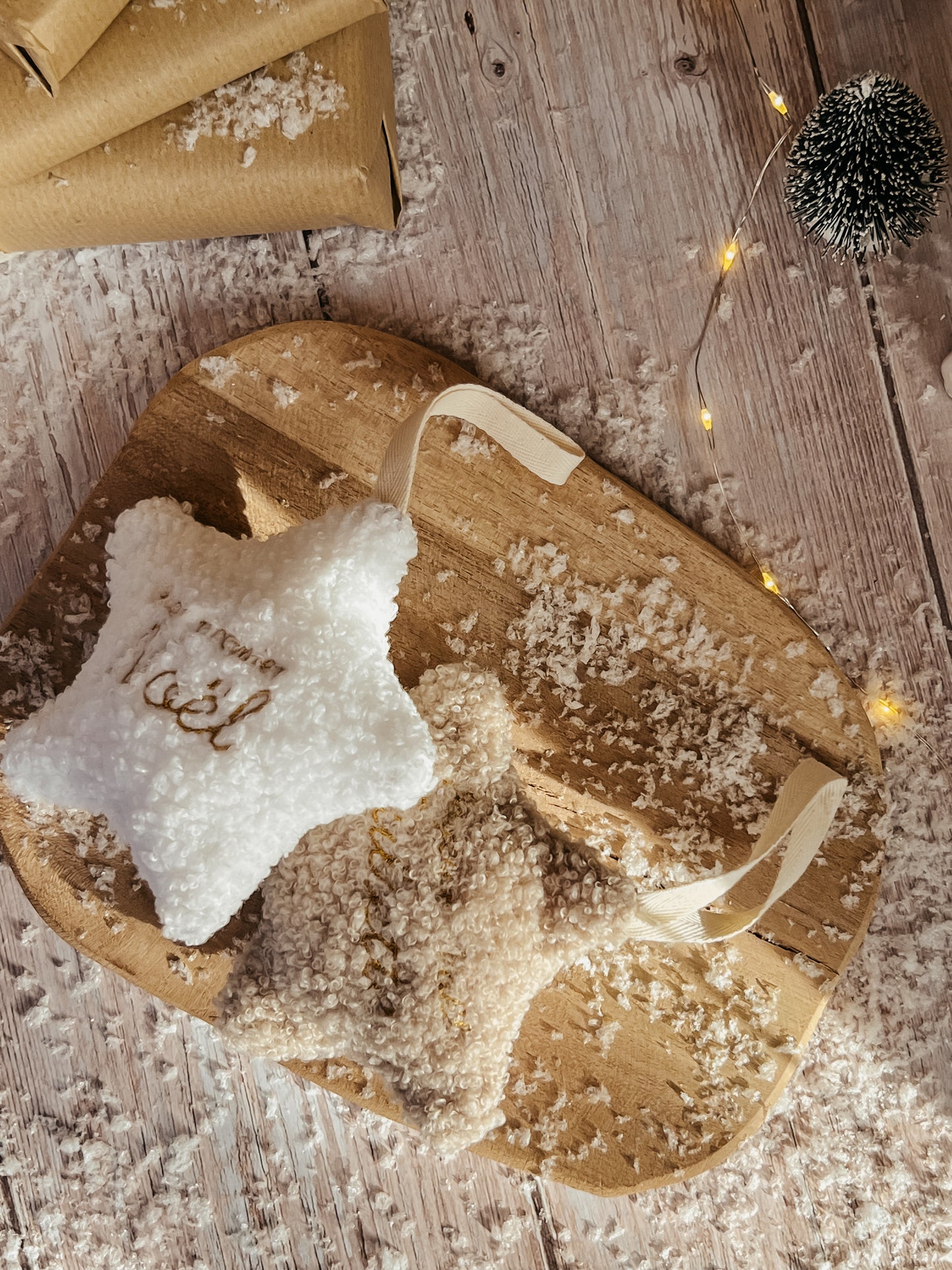 Étoile de Noël à suspendre