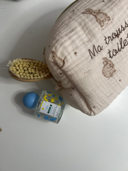 Trousse de toilette Lapins