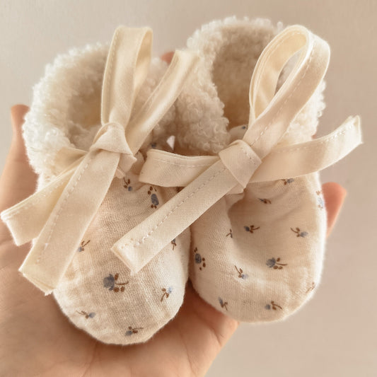 Chaussons Margot Bleuets