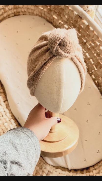 Turban mailles tricot